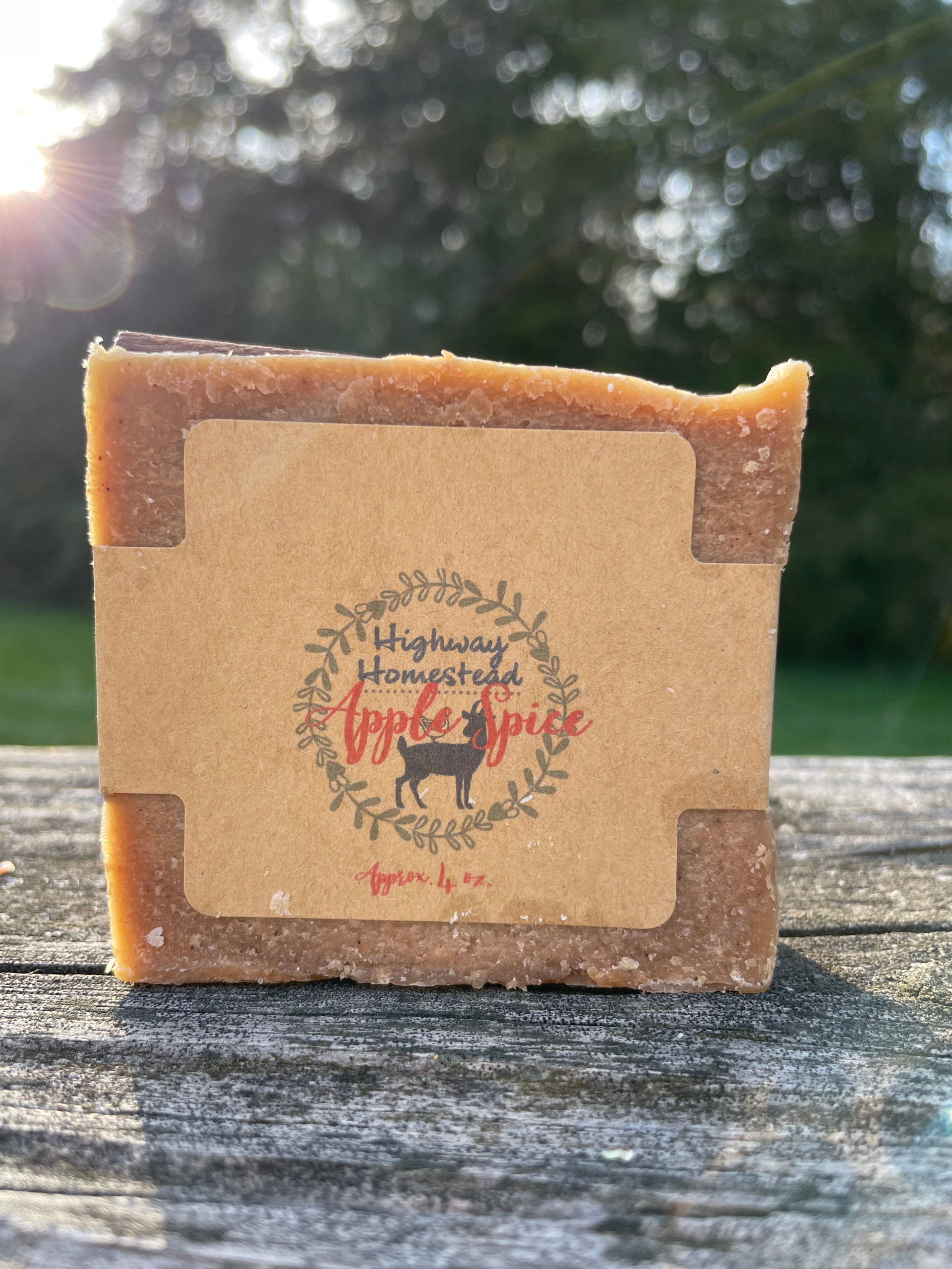 Apple Artisan Soap, Handmade Goat Milk Soap